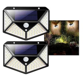 Arandela Holofote Led Placa Energia Solar Sem Fio