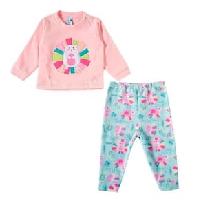 Pijama Manga Longa Soft Estampado Tip Top Ref:1192164 P/E