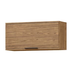 Armário Aéreo 1 Porta Basculante 80cm Toscana Espresso Móveis Freijó