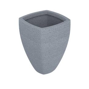 Vaso de Planta Trapezoidal 50x50cm Polietileno sem Prato Fibrarte Branco Stone