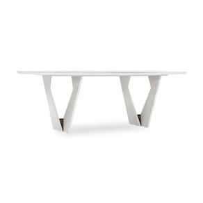 Mesa de Jantar 170x110cm Lavanda Herval Off White