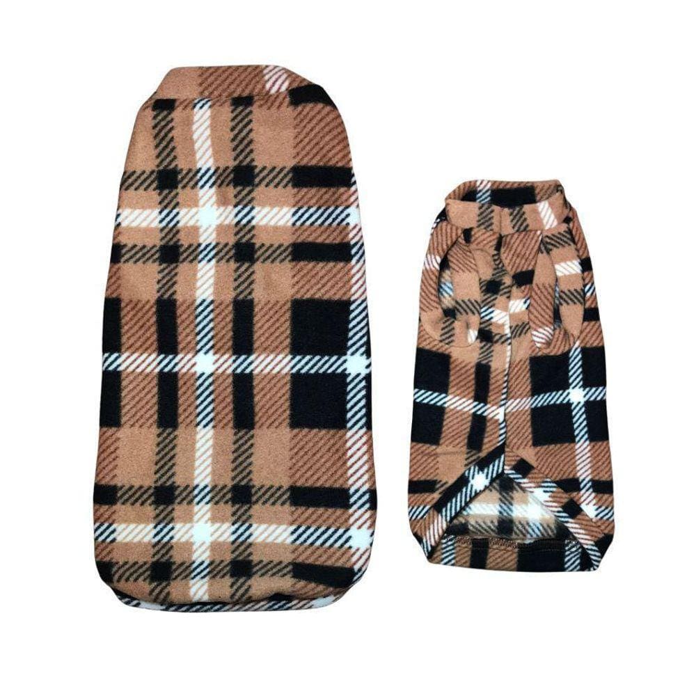 Roupa Para Cachorro - Suéter De Inverno Marrom M