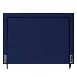 Cabeceira Queen Size Maísa 160Cm C/ Frame Azul Escuro