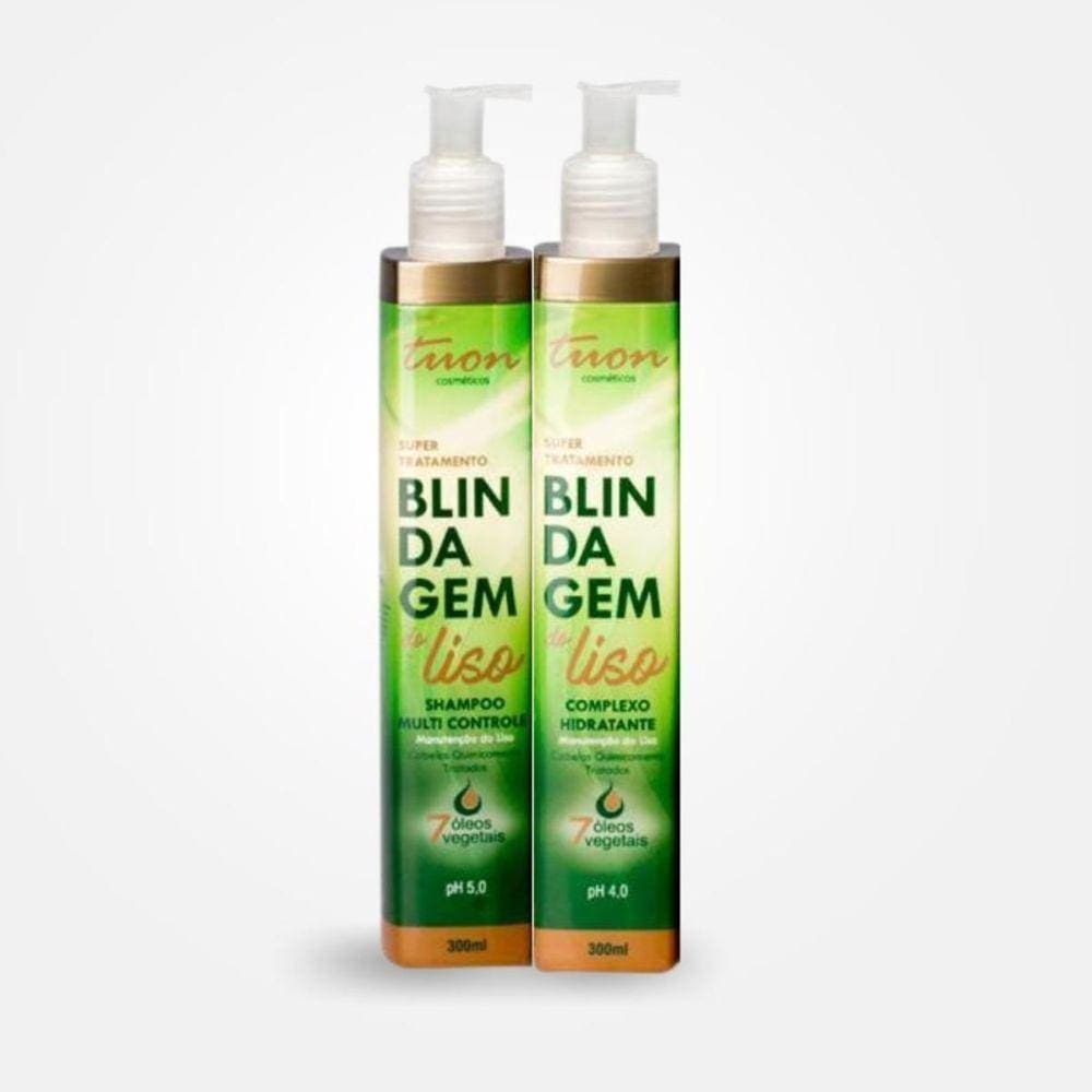 Kit Liss Me Shampoo E Máscara - Tuon