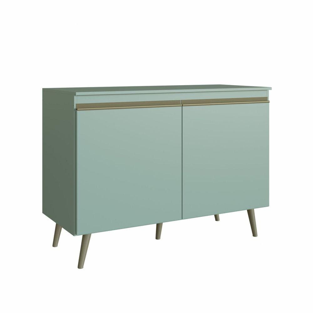 Balcão 2 Portas com Tampo 120 cm One Gralar Verde Bellagio
