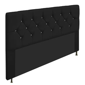 Cabeceira King França A05 C/ Strass 195 Cm Marrom