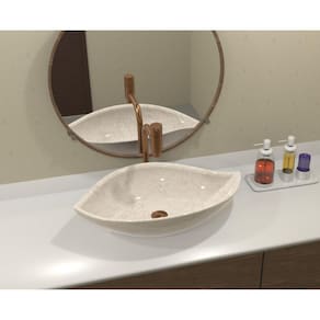 Cuba de Apoio Treviso Calacatta Japi Branco