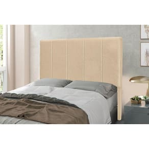 Cabeceira Solteiro 90cm Linho Rústico Ravenna Spezzia Decor Dourado