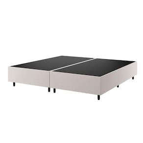 Base Box King Zeus Viero 25x193x203cm Amendoa
