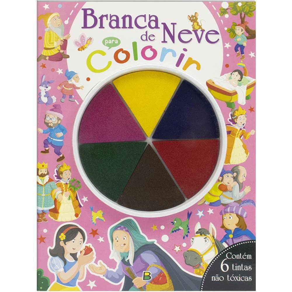 Dedinhos Em Ação! - Branca De Neve Para Colorir