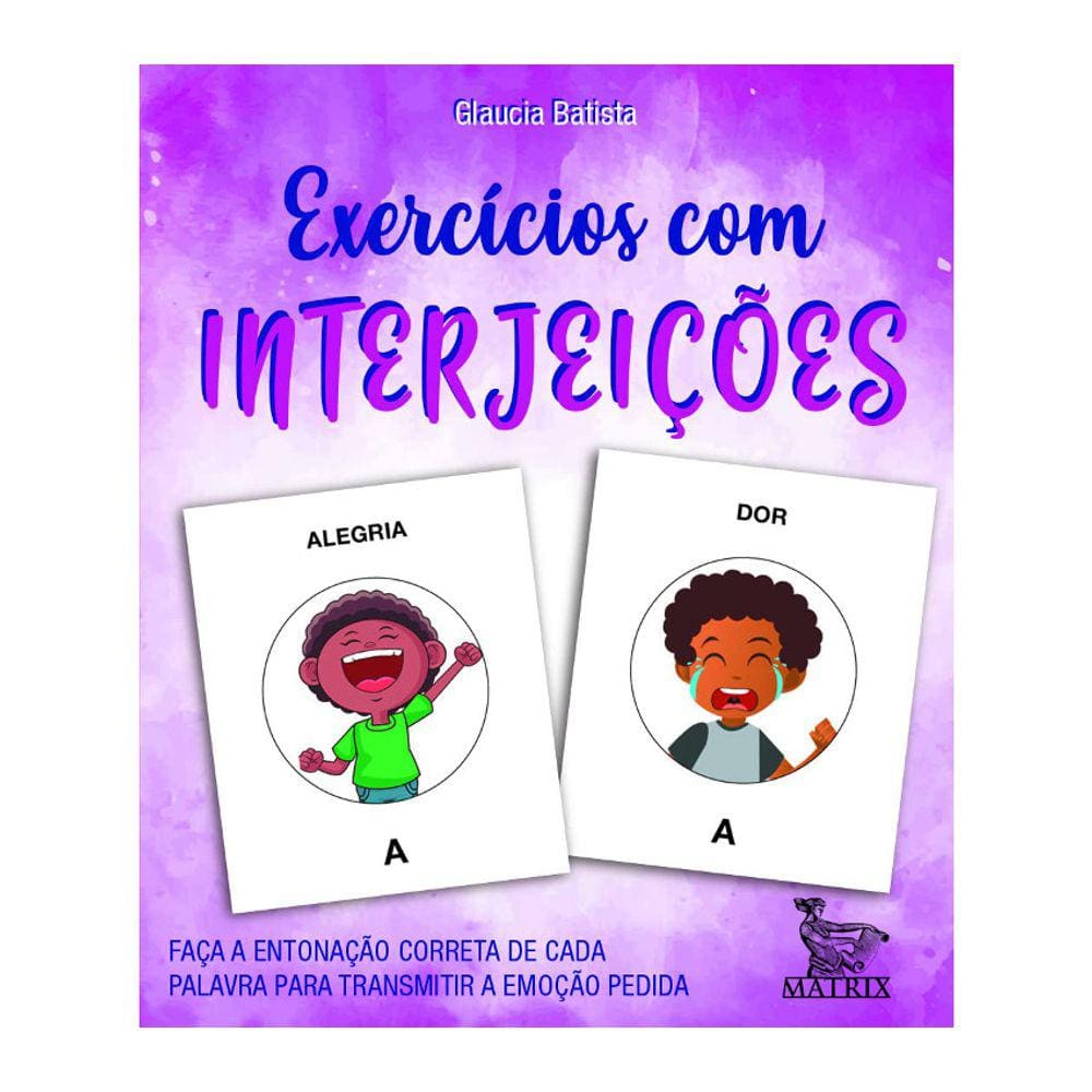Livro Caixinha - Exercícios Com Interjeições