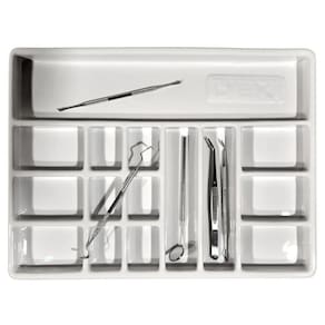 Bandeja Para Instrumentos Dentais Autoclaváveis - 1 Peça