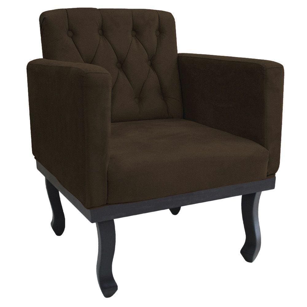 Poltrona Classic Corano Marrom