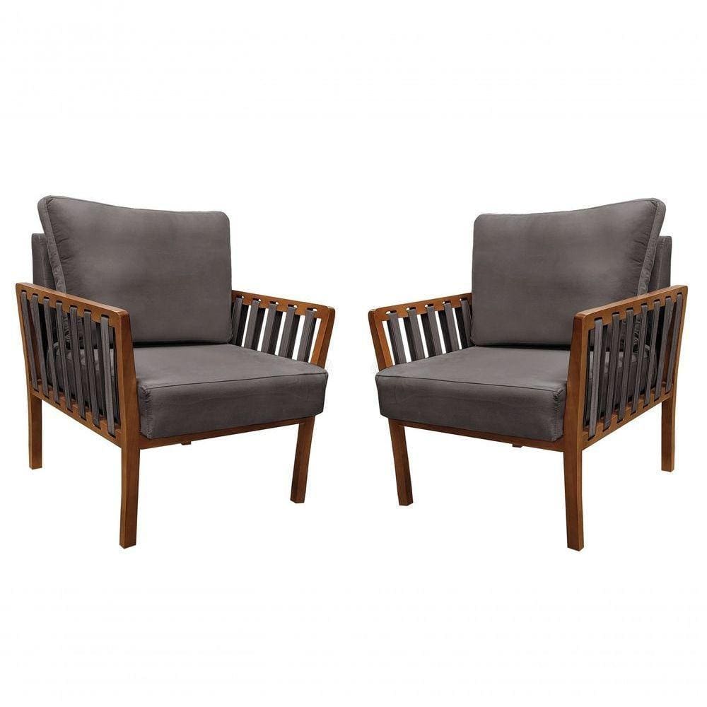 Kit 2 Poltronas Decorativa Luxo Califórnia Dora Bela 0123