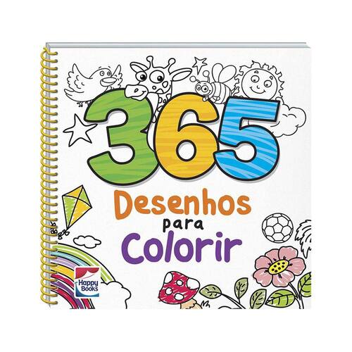 365 Desenhos Para Colorir Espiral Casas Bahia