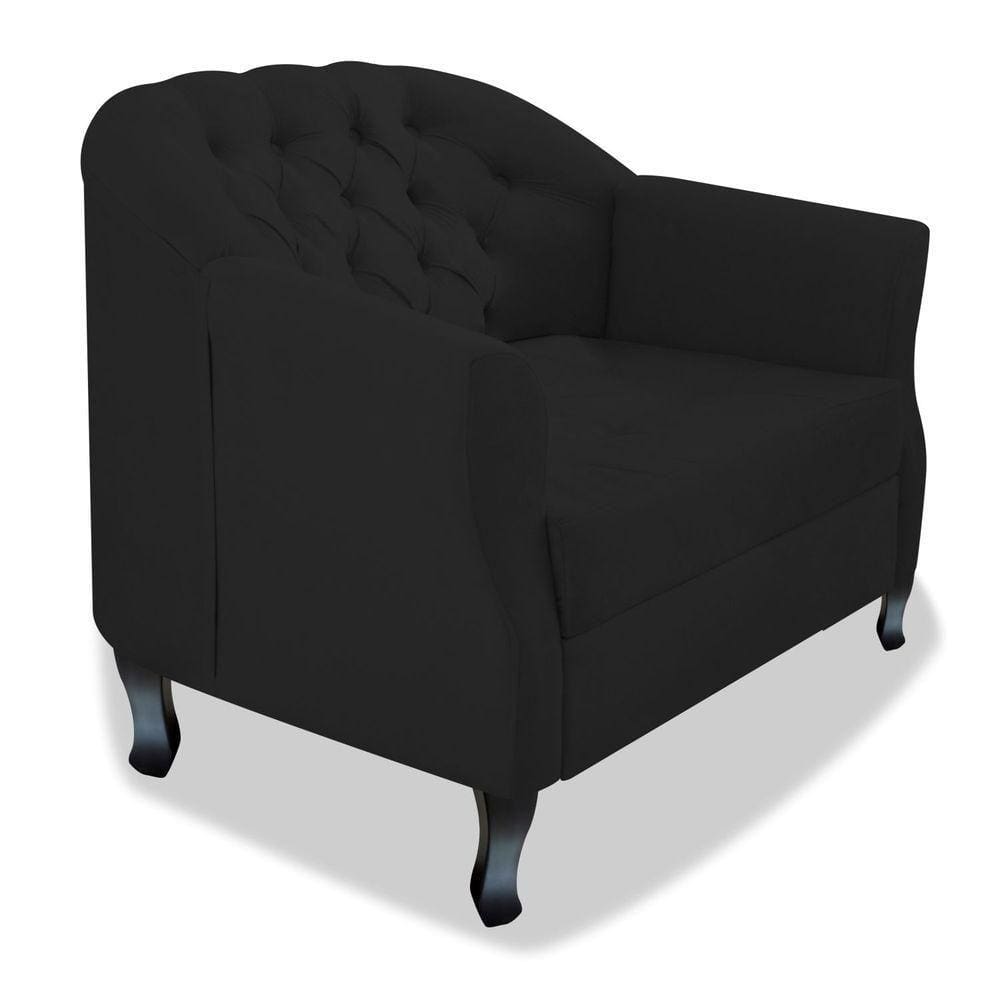 Poltrona Julia A02 Corano - Adj Decor Cor Marrom