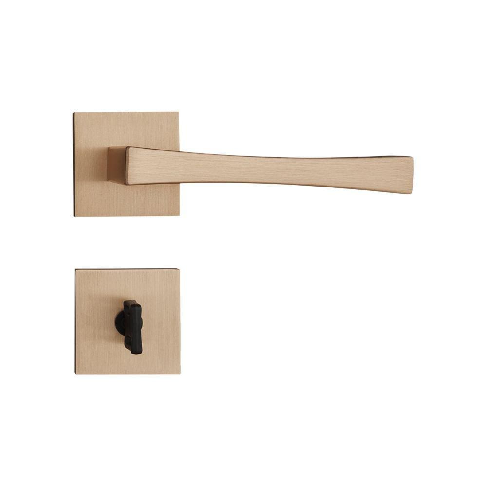 Fechadura em Zamac Roseta Quadrada 885-55 Banheiro Vivaldi Pado