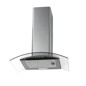 Coifa de Parede 60cm Vidro Fit Fischer 220V Inox
