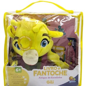 Livro + Fantoche - Gili - Amigos Da Escolinha