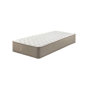 Colchão Solteiro Relax Duo Comfort Molas Ensacadas 88x188x30cm Ecoflex Bege