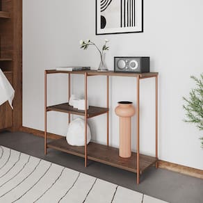 Aparador Industrial Artesania Cobre e Imbuia 95cm