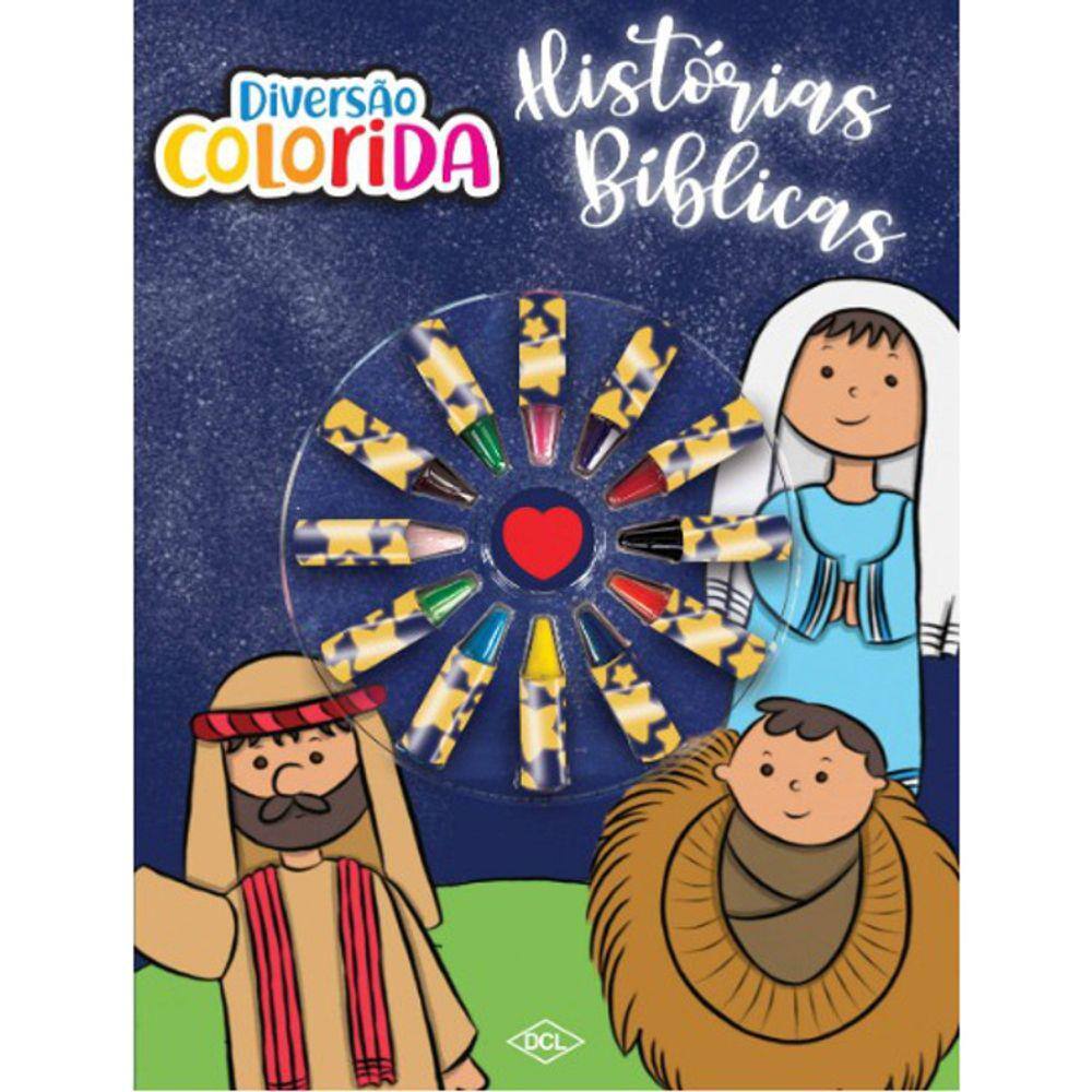 Diversão Colorida - Histórias Bíblicas
