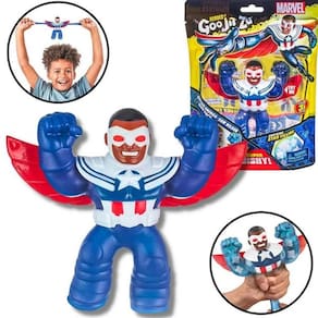 Figura Elastica Marvel Goo JIT ZU Captain America SAM Wilson SUNNY 2234