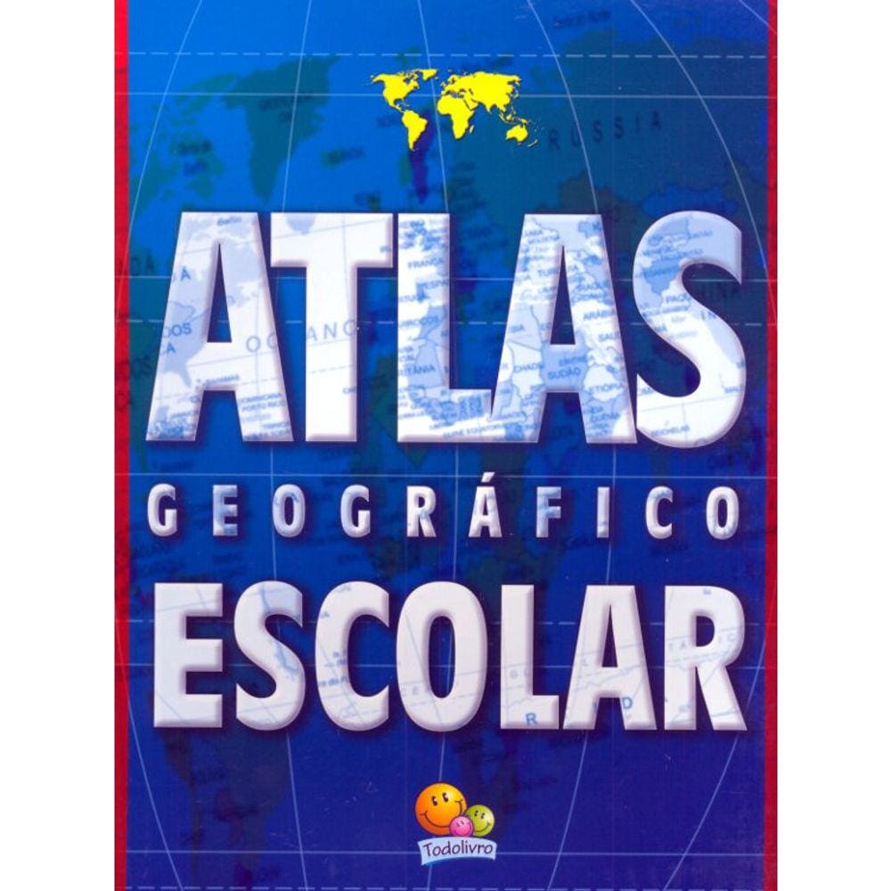 Atlas Geográfico Escolar - 68 Paginas