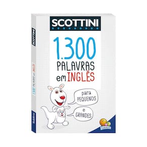 Scottini 1.300 Palavras Em Inglês