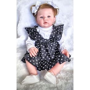 Bebê Reborn Molde Abigail Pode Tomar Banho