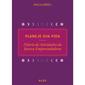 Planeje Sua Vida - Diário De Atividades Da Bruxa Empreendedora