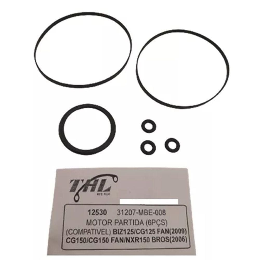 Reparo Motor Arranque Titan 150-160/ Fan 125/ Bros 125-150