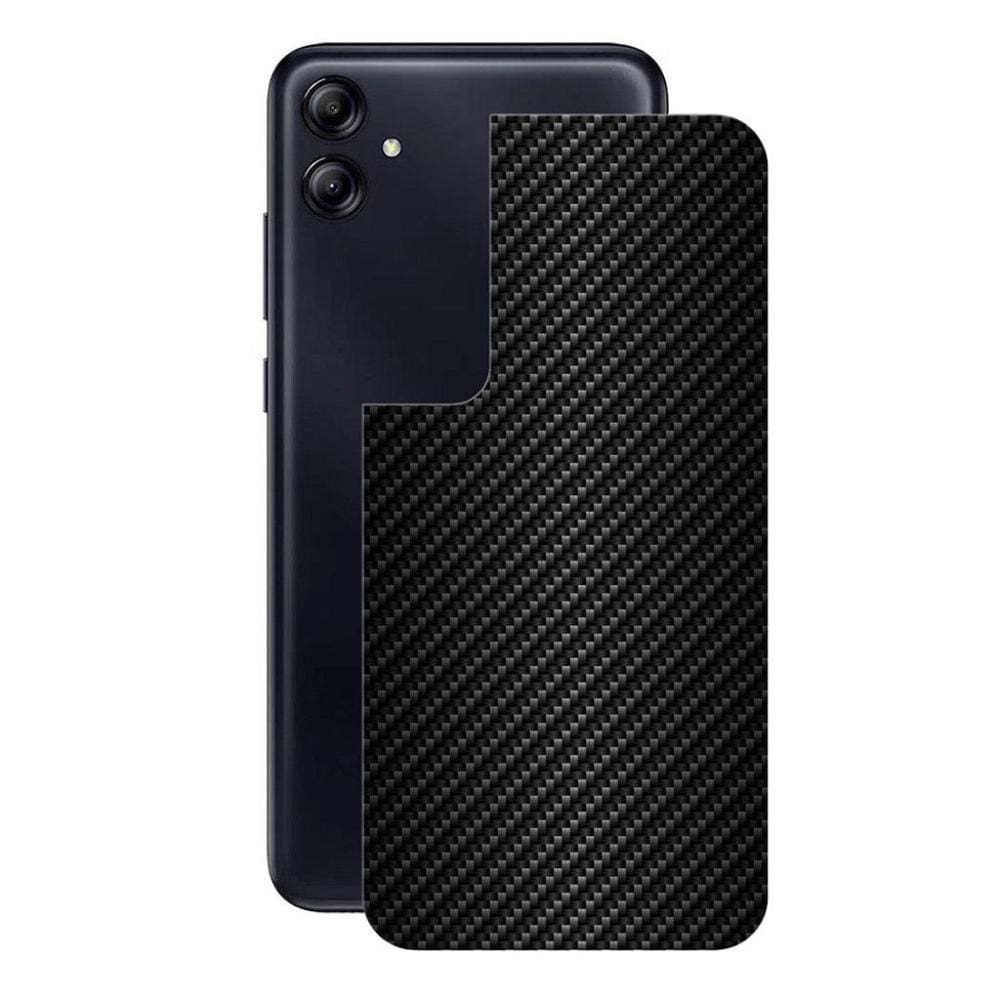 Película Galaxy A04e - Traseira Fibra Carbono Preta -Gshield