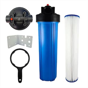 Filtro Big Blue 20`` Chave E Suporte Com Refil Plissado
