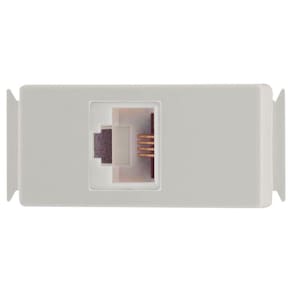 Módulo para Tomada de Telefone RJ11 Aria Branco Tramontina