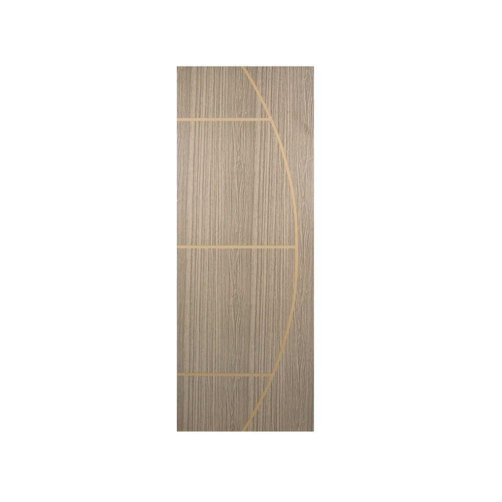 Folha de Porta Madeira Decorada 210x70cm Espessura 3,5cm Gaúcha MGM Carvalho Alpha