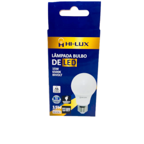 Kit C/14 Lampada Bulbo De Led 15W 6500K E27 Branco Frio