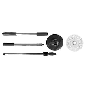 Cabo Reposição De Aço Inox Completo Perfect Mop Pro + Base