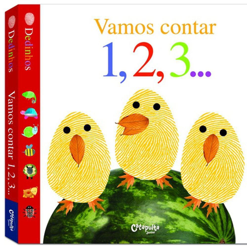 Vamos Contar 1, 2, 3... - Dedinhos