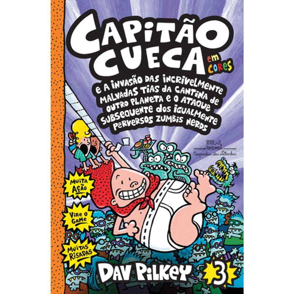 Capitão Cueca - Vol 03 - Em Cores