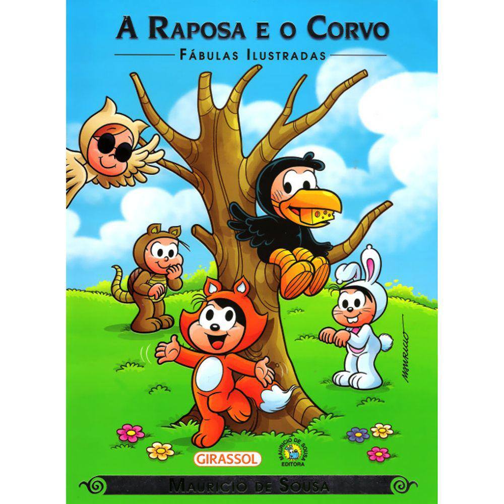 Fabulas Ilustradas - A Raposa E O Corvo