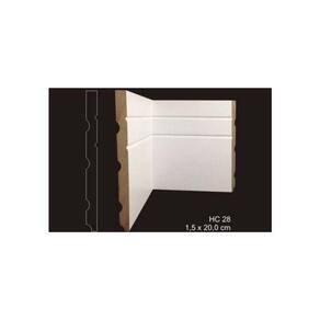 Rodapé Cavimad Com Passa Fio 15 X 200 - Hc28 3 Barras
