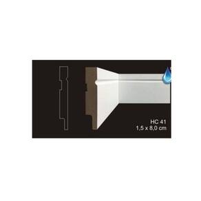 Rodapé Cavimad Com Passa Fio 15 X 80 - Hc41 6 Barras