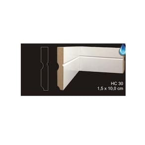 Rodapé Cavimad Com Passa Fio 15 X 100 - Hc30 9 Barras