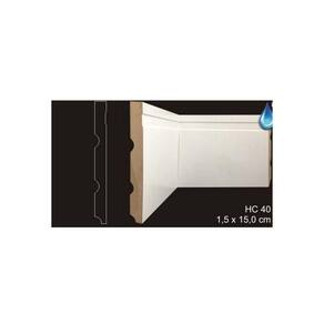 RODAPÉ CAVIMAD RETO COM FRISO LARGO 15 x 150 - HC40 3 BARRAS
