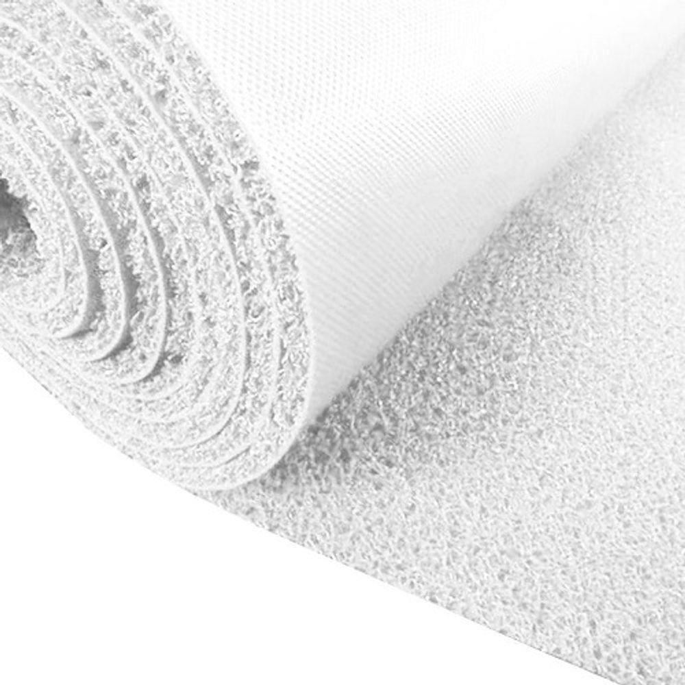 Capacho De Vinil Branco Boldor 1,22X8m