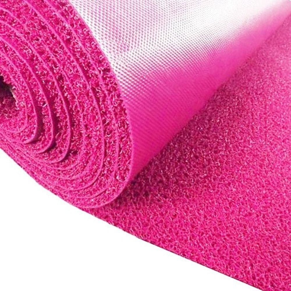 Capacho De Vinil Rosa Kapazi 1,2X9m