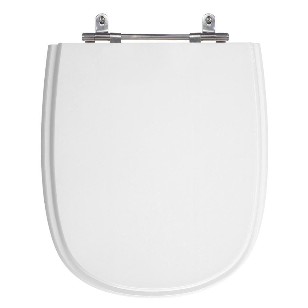 Assento Poliéster Laminado Sabatini Branco Para Bacia Icasa