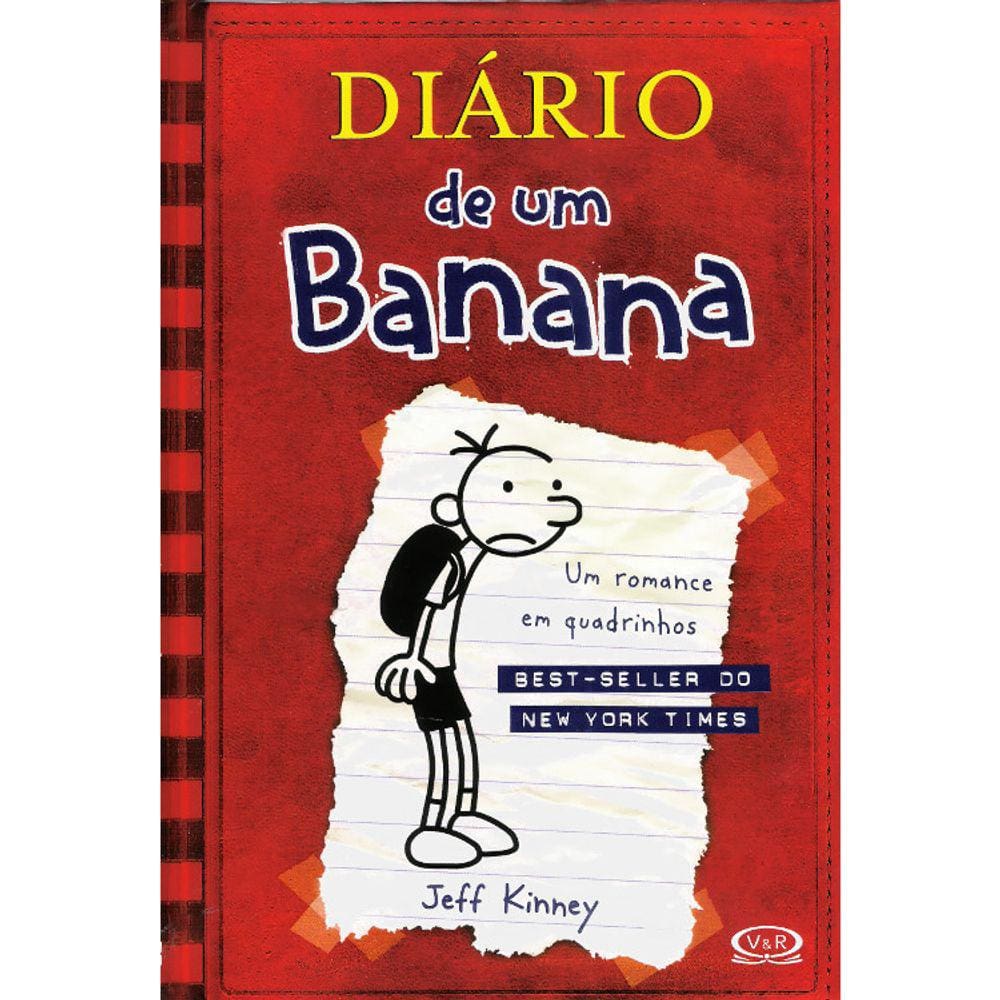Diário De Um Banana - 01 - Um Romance Em Quadrinhos - Capa Dura