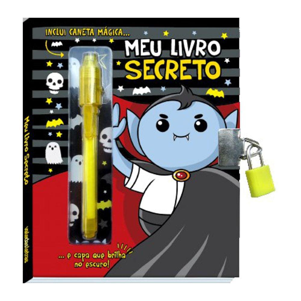 Meu Livro Secreto - Inclui Caneta Magica - Vampiro